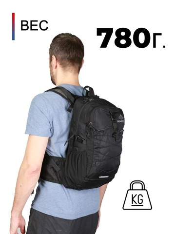 Картинка рюкзак велосипедный Semsty 9115-NW Black - 3