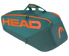 Теннисная сумка Head Pro Racquet Bag M - dark cyan/fluo orange