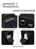 Картинка рюкзак городской Ozuko 9842 Black - 4