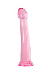 Розовый нереалистичный фаллоимитатор Jelly Dildo XL - 22 см. - 