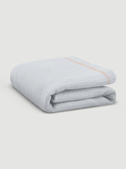 Плед-пелёнка Mjölk Blue Cloud из муслинового хлопка