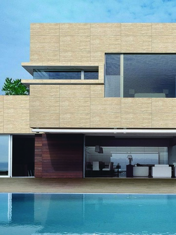 Керамический гранит глазурованный ML Travertino Classico POL 120x60x0.55 (арт. 60-120CBP5673CM)