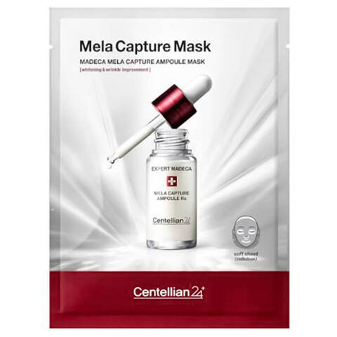 Centellian 24 Madeca Mela Capture Ampoule Mask Тканевая маска на сияние кожи