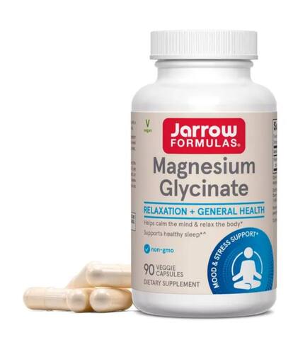 Jarrow Formulas Magnesium Glycinate, 360 мг магния на порцию, 90 штук