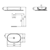 Ideal Standard i.life O T573101 Раковина овальная 60х38см, без отв., без перелива, цвет: белый