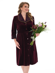 4006 Халат на пуговицах