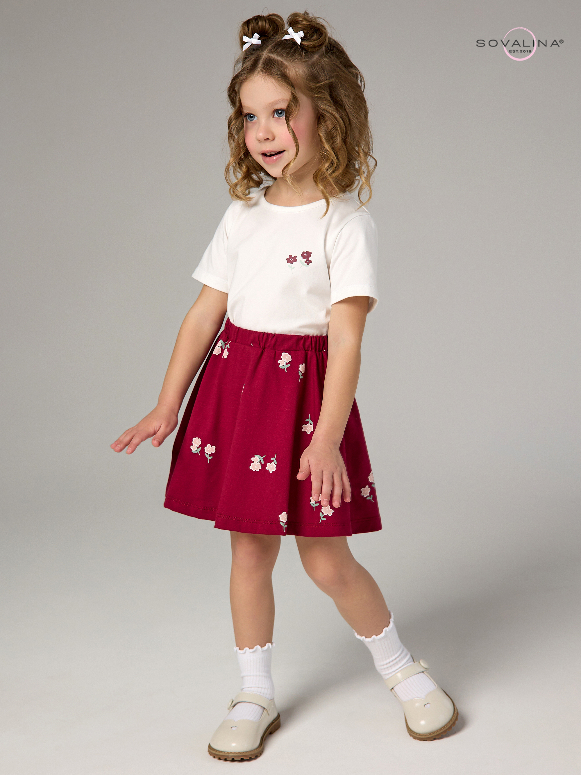 Костюм Мальвина SG тофу-лютики бордо ЛБ