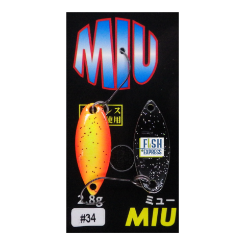 Блесна колеблющаяся на форель MIU LTD 2.8гр #34