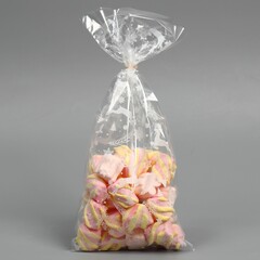 Пакет пропиленовый, Олени, Прозрачный, 14*29 см, 10 шт.