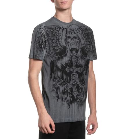 Affliction | Футболка мужская Nightmare Tee A27161 справа