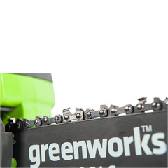 Цепная пила Greenworks G24CS25K4 24V (25 см) аккумуляторная, с АКБ 4 А/ч и ЗУ