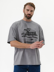 320002С-29 Футболка мужская, Серый