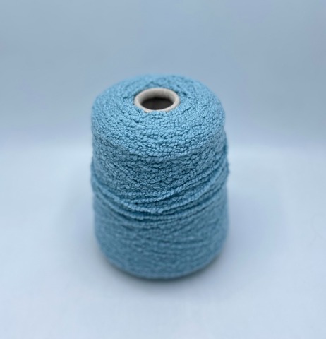 Cariaggi, Boucle merino, 140м/100гр. 90% Меринос, 10% Шелк , цвет-Голубой(196/761/80), 37351