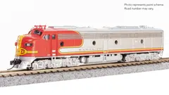 Локомотив E8A Santa Fe #83L Broadway Limited DC 1:160