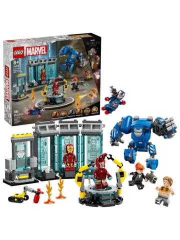 Конструктор MARVEL 76315 Лаборатория Железного человека