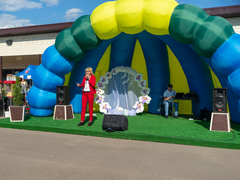 Надувная сцена 