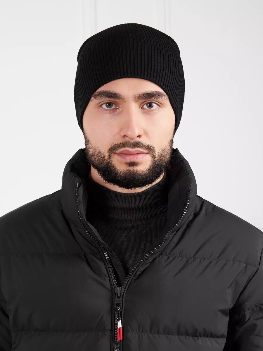 Шапка бини весна вязаная