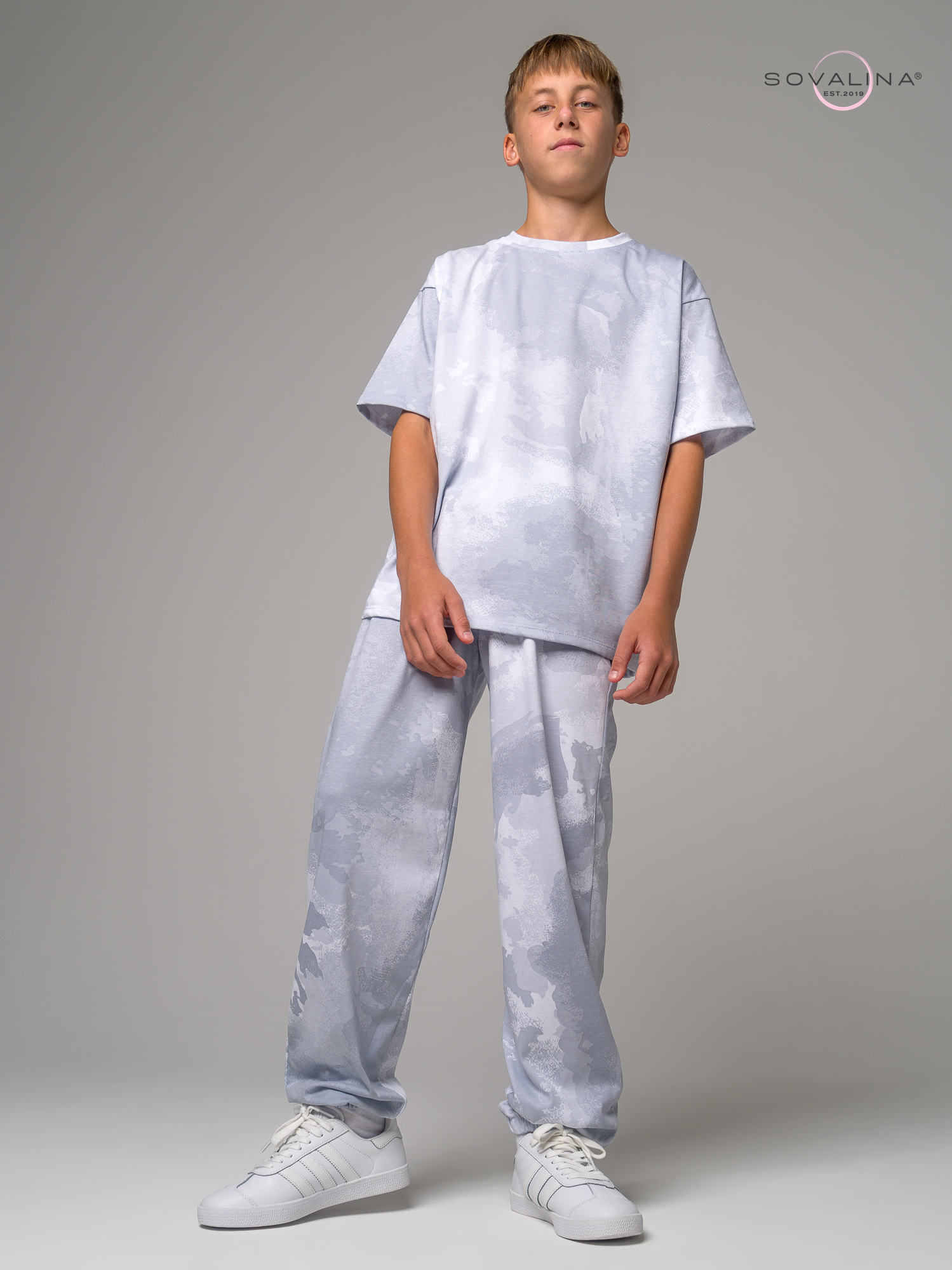 Костюм Daily men тайдай серый