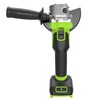 Угловая шлифовальная машина акк. Greenworks AG590, 24V, б/щет, 125 мм, 8500 об/мин, Anti-Kickback, 1х8Ач, быстрое ЗУ, кор (3201007CUH) — фото 5
