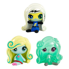Минис Набор из 3-х фигурок: Твайла Призрак, Лагуна Блю Базовая, Фрэнки Штейн Супергерой