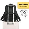 Картинка рюкзак городской Ozuko 9792S Black - 10
