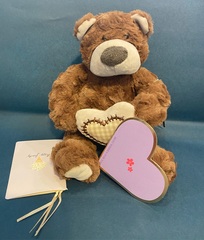 Мишка Лавли Коричневый