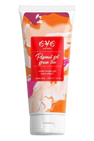 Интимная смазка на водной основе с согревающим эффектом OYO Personal Gel Green Tea - 50 мл. - OYO OYO-PGGT