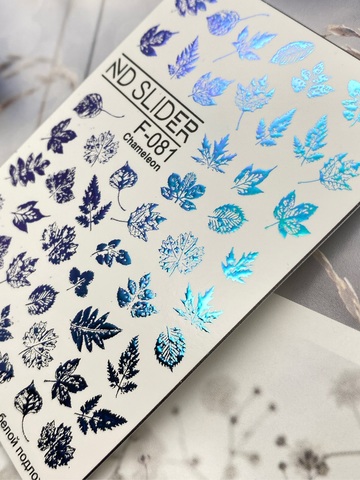 Слайдер-дизайн Nail Design F-081 хамелеон