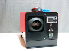 Автономный отопитель 12В 5кВт Пульт A2 Красный