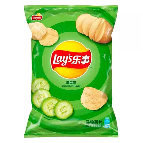 Чипсы Lay's Cucumber Flavor (70 гр)