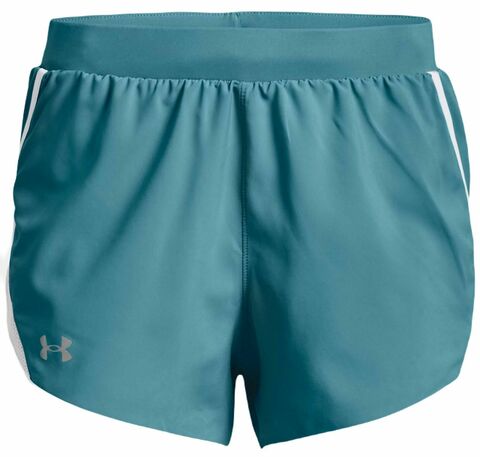 Женские теннисные шорты Under Armour Fly-By 2.0 Shorts - glacier blue/white