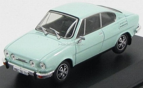 Skoda 110R Coupe 1978 Diamond white Abrex 1:43