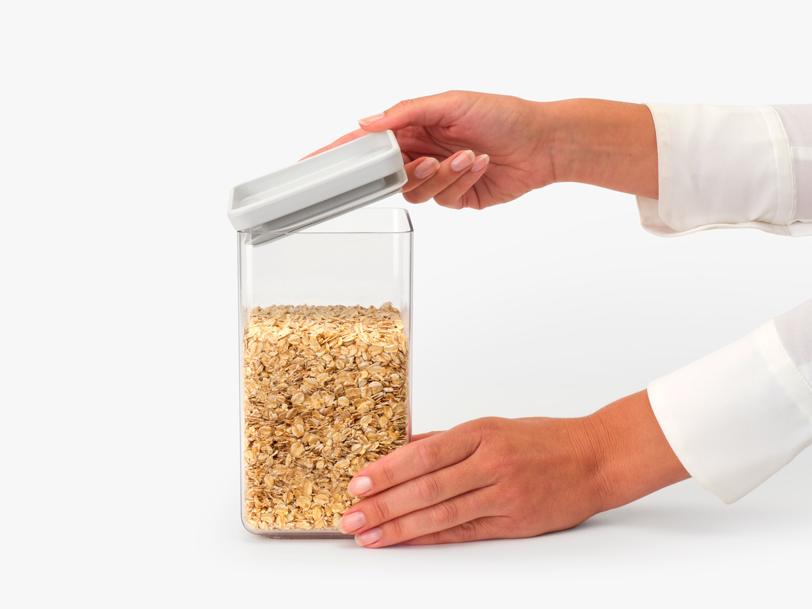 Набор модульных контейнеров Tasty+ (2 x1,6  и 1 x 3,5 ), Светло-серый, арт. 230769 - фото 3