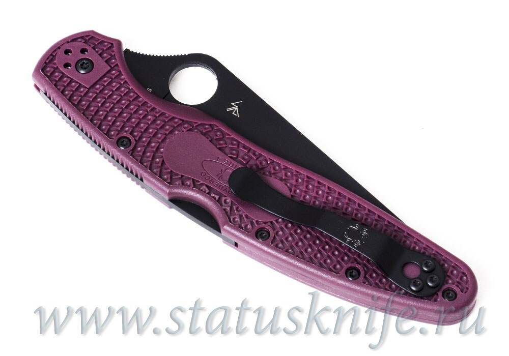 Нож Spyderco C07BGBKP4 Police 4 Burgundy FRN Micro Melt PD#1