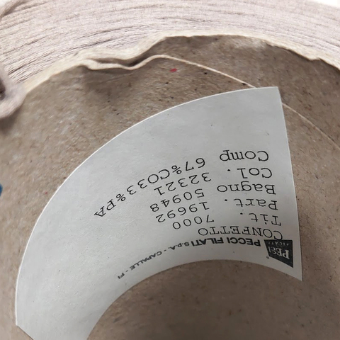 Хлопковый шнурок PECCI FILATI / CONFETTO 700 тауп