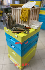Комплект начинающего пчеловода "Лайт" (1 улей ППУ + инвентарь)
