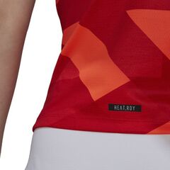 Топ теннисный Adidas Y-Tank TK PB HR W - solar red/black