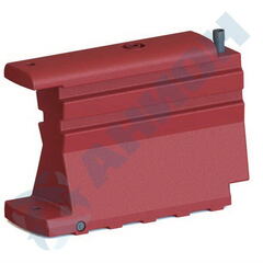 Дорожный блок 1150х800 мм Анион(1150x445x800см;красный) - арт.559531