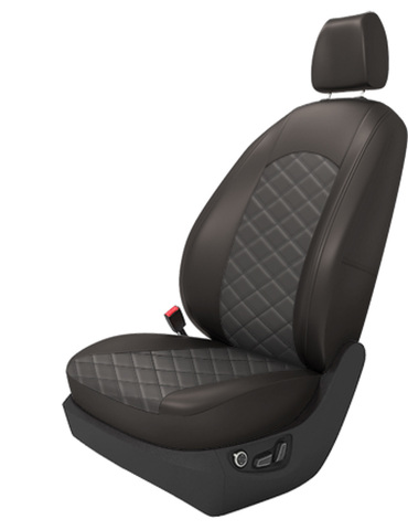 Авточехлы правый руль на 3 ряда (на заказ)