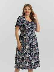 1354В Халат на молнии