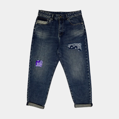 YOONEDE джинсы "DOUBLE BANDANA"