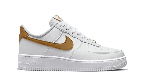 Кроссовки Nike Air Force 1 Low Next Nature - Gold Suede