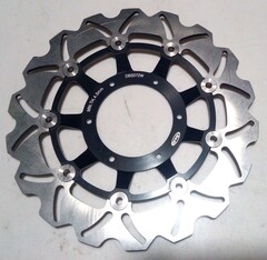 Передний тормозной диск ARASHI для HONDA CBR R 250 / CBR R 300 / черные