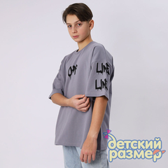 Футболка оверсайз (футер)