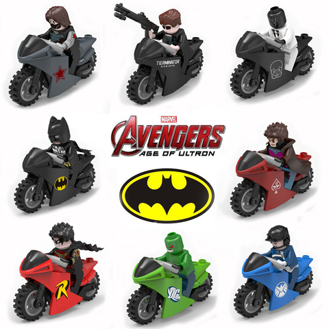 Minifigures SH 022 Superheroes Motorcycle