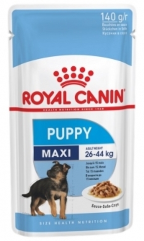 Royal Canin Maxi Puppy пауч для щенков крупных пород (в соусе) 140г