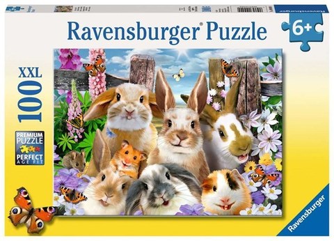 Puzzle Rabbit Selfie  100 pcs