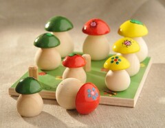 Маленький пазл "Грибник", ТМ "Катюша"