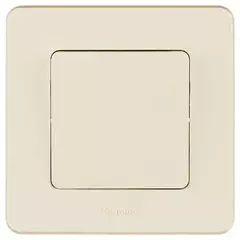 INSPIRIA Переключатель 1-кл. слоновая кость 673651