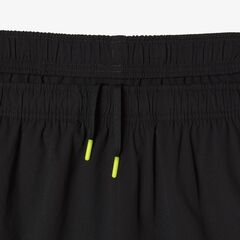 Шорты теннисные Lacoste Recycled Polyester Tennis Shorts - black/blue/yellow